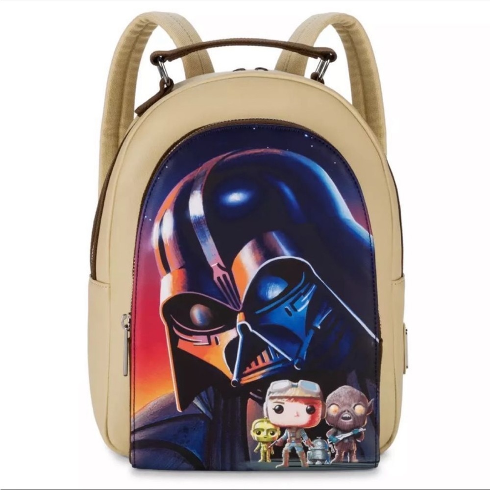 Star Wars funko pop loungefly backpack darth Vader nwt